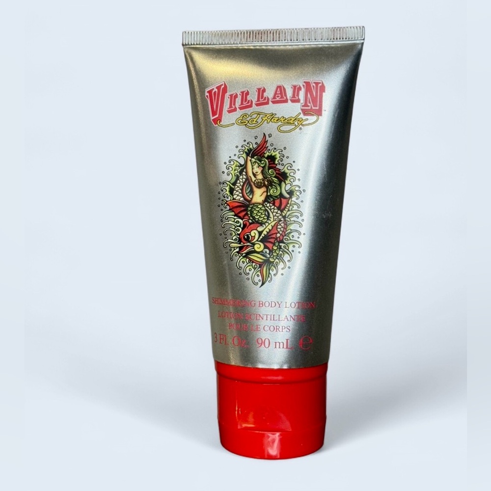 🟢3/$25 🆕 Ed Hardy Villain Body Lotion Shimmer 90mL New!